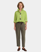 Hazel | High Neck Shirt