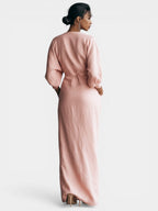 Molly | Minimalist Maxi Dress Pink