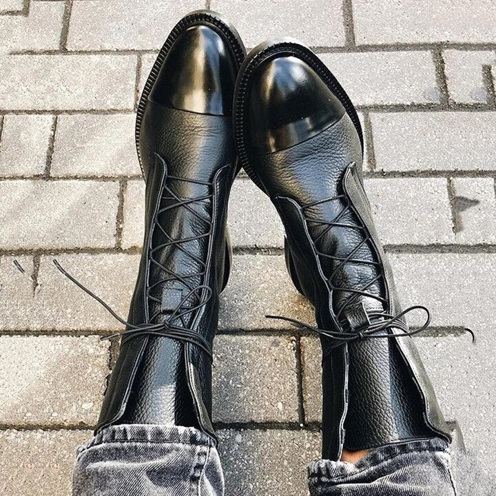 Ava | LACE-UP ANKLE BOOTS