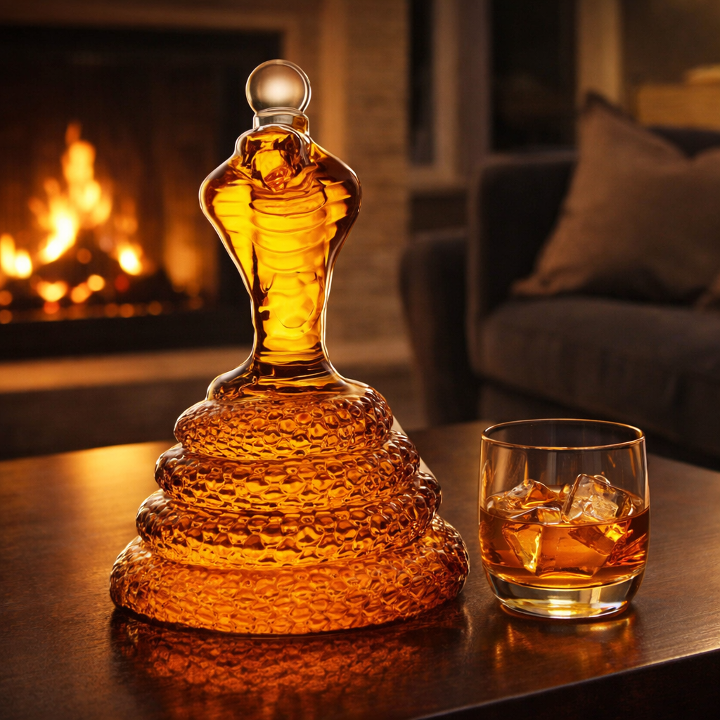 Cobra Edition Whiskey Bottle