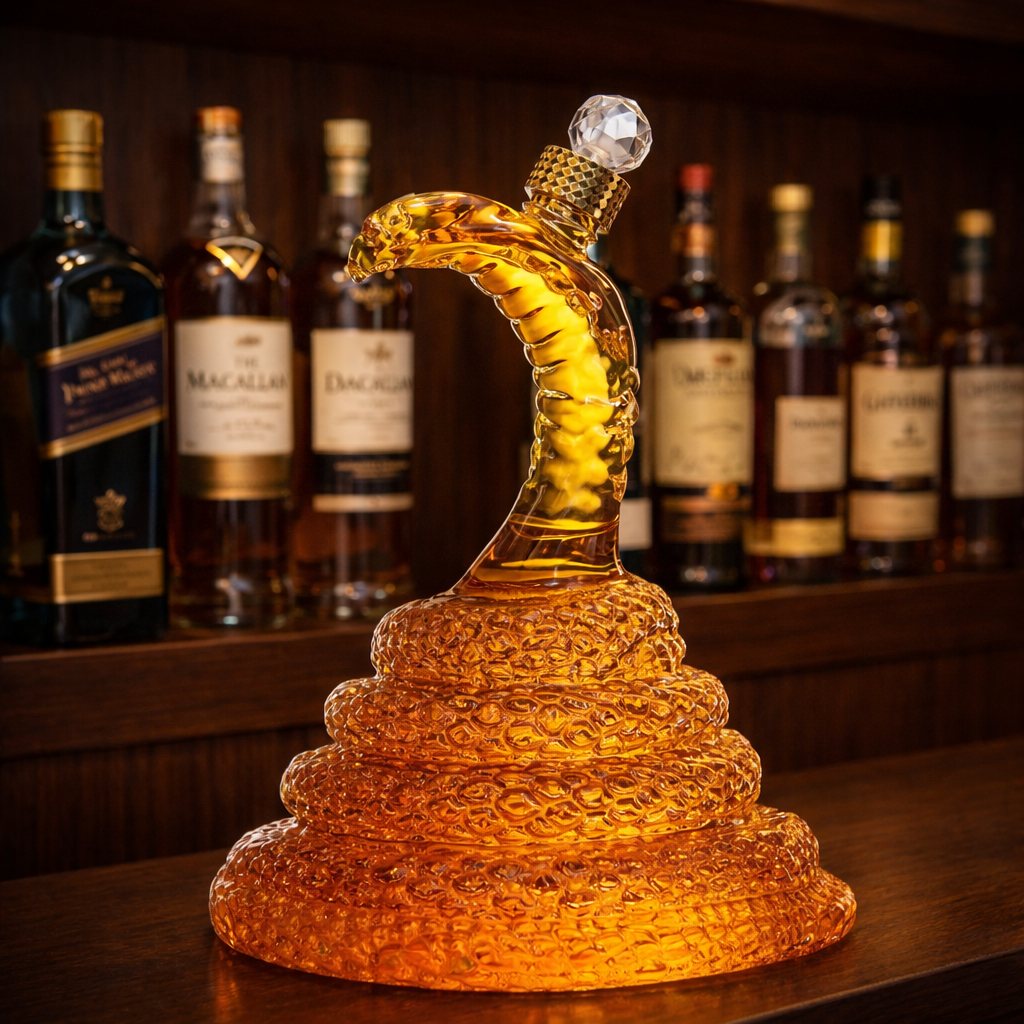 Cobra Edition Whiskey Bottle