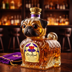 French Bulldog Edition Whisky Bottle