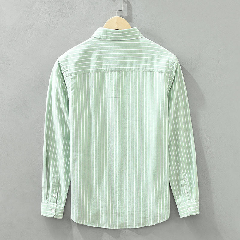 Theodore | Striped Linen Shirt