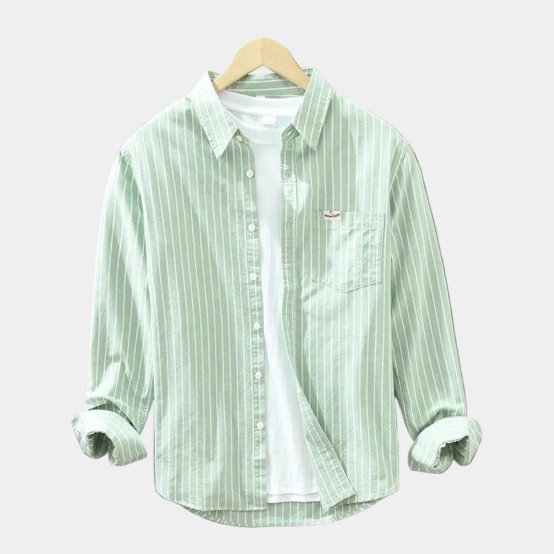 Theodore | Striped Linen Shirt