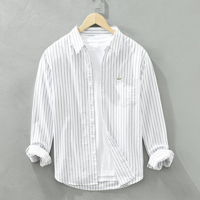 Theodore | Striped Linen Shirt