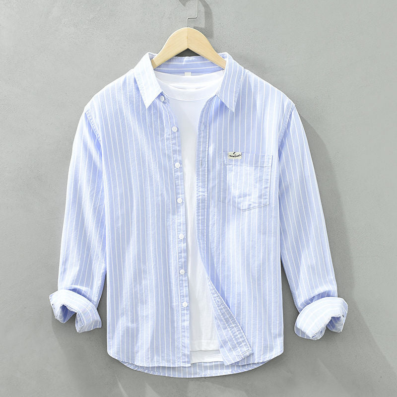 Theodore | Striped Linen Shirt