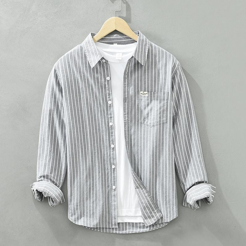 Theodore | Striped Linen Shirt