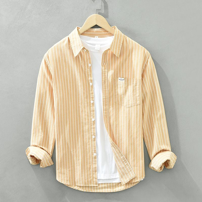 Theodore | Striped Linen Shirt