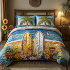 Island Breeze 3-Piece Quilted Bedding Collection