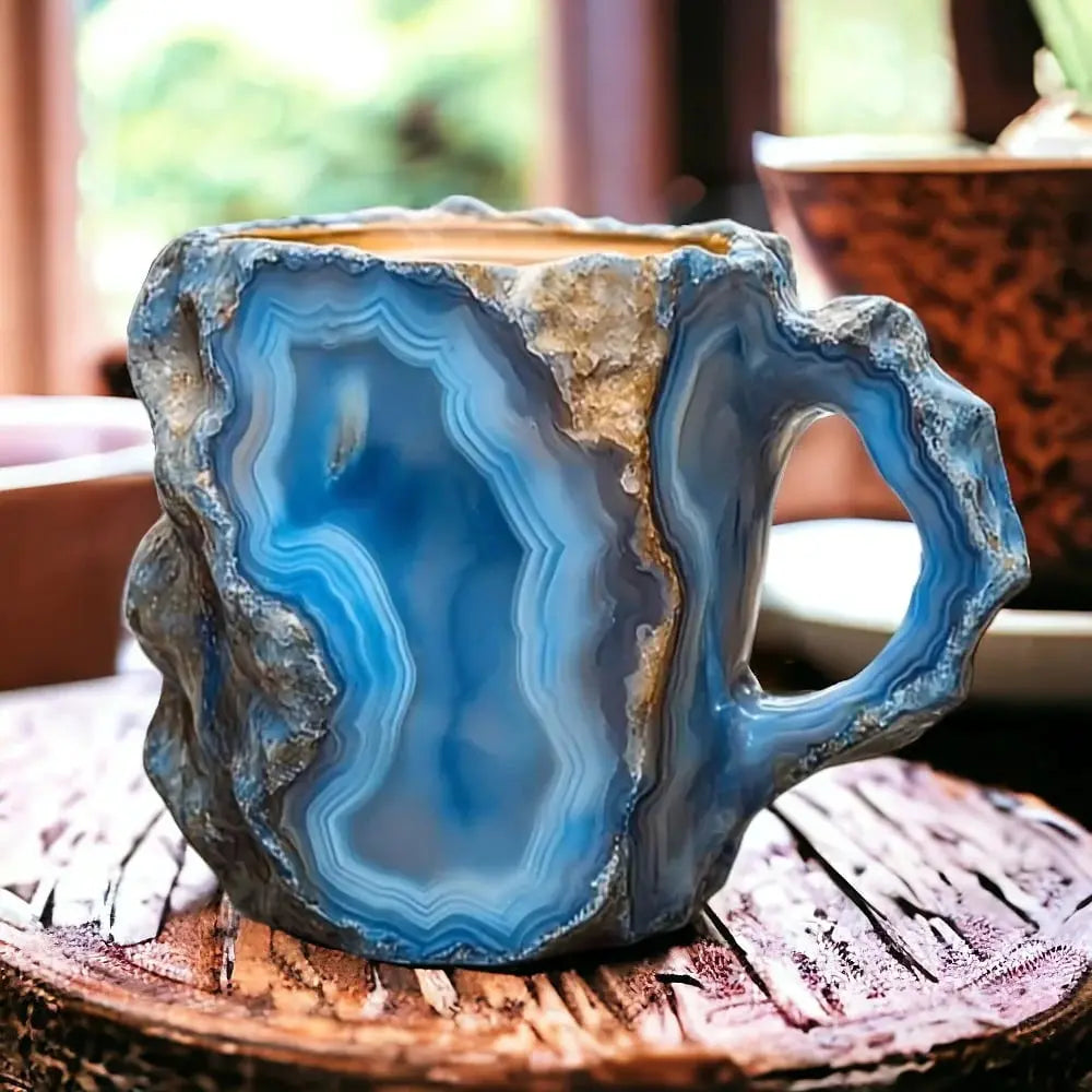 Mineral Glass Coffee Cups