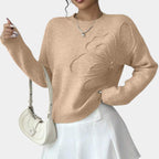 Ella | Knitted Floral Sweater