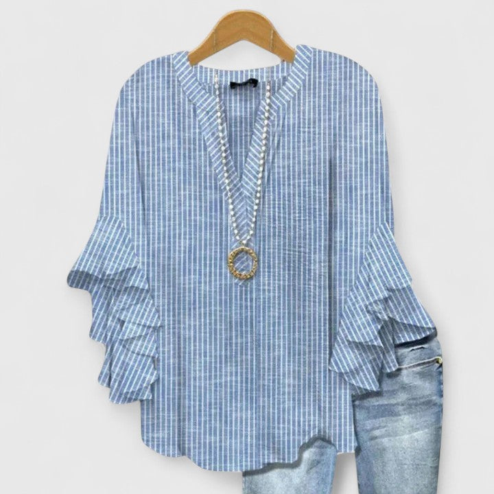 Isabella™ | Ruffle Sleeve Blouse canada