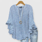 Isabella™ | Ruffle Sleeve Blouse canada