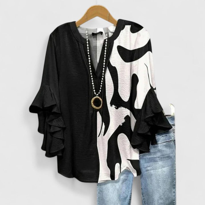 Isabella™ | Ruffle Sleeve Blouse canada