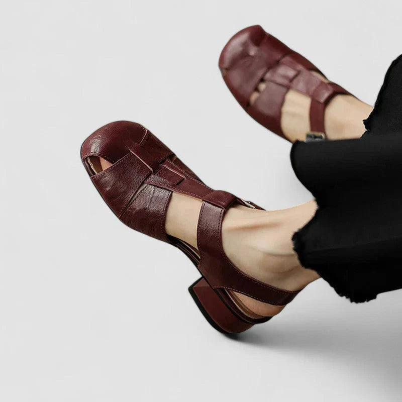 Sadie | Leather Mary Jane Orthopedic Shoes