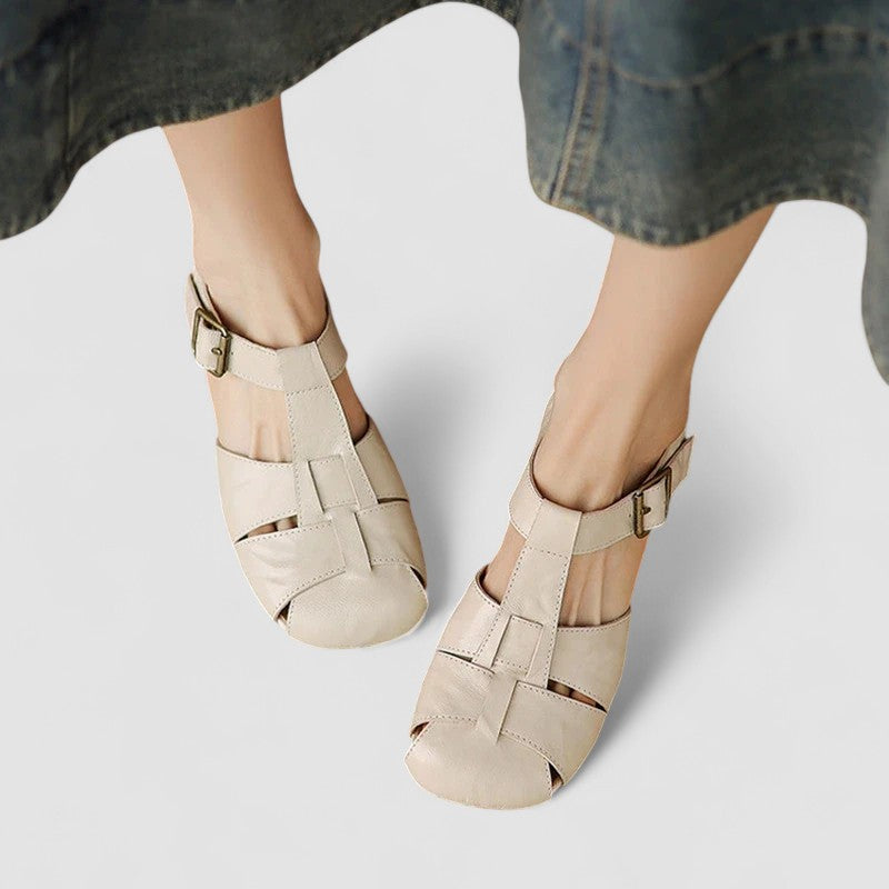 Sadie | Leather Mary Jane Orthopedic Shoes