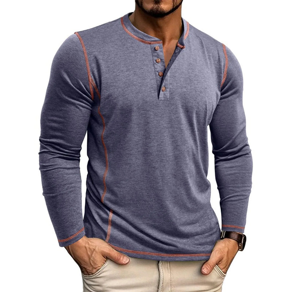 Marcel™ | Stijlvolle Heren Longsleeve holanda