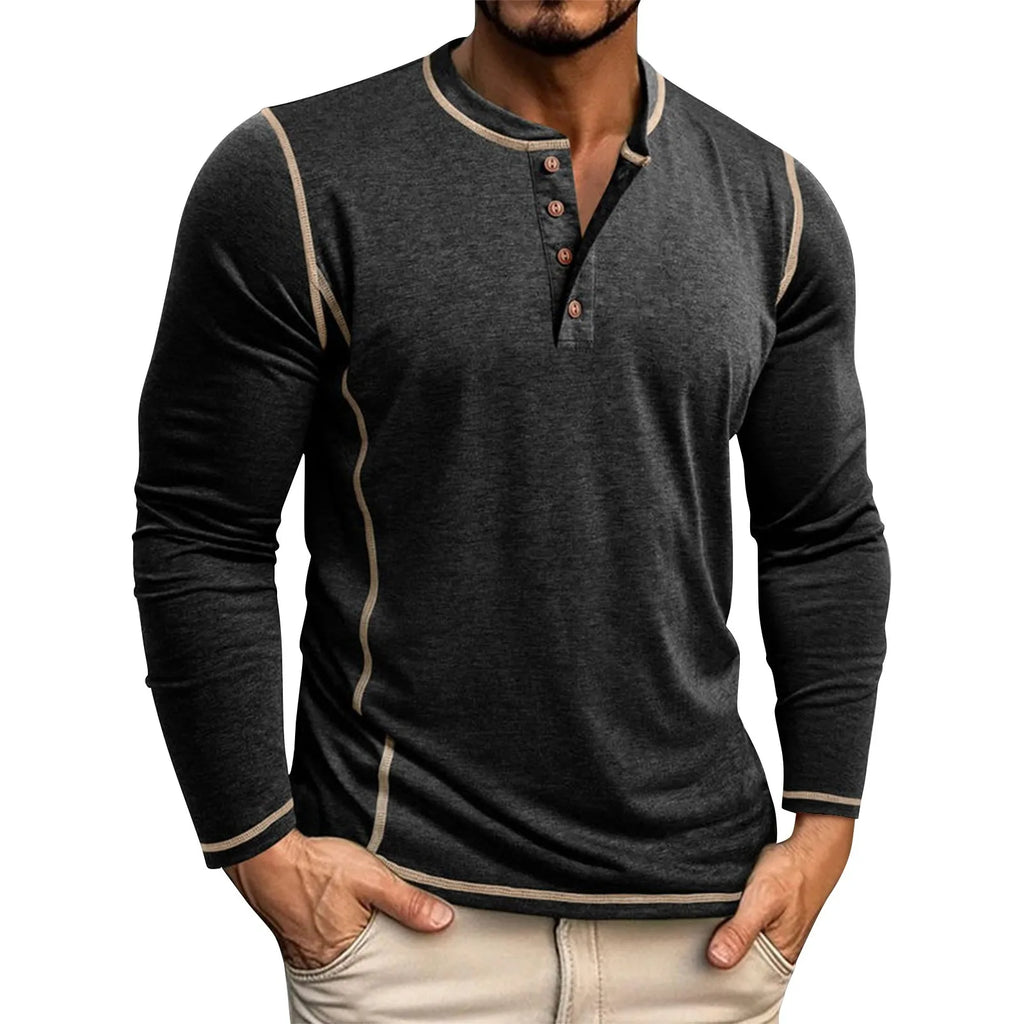 Marcel™ | Stijlvolle Heren Longsleeve holanda