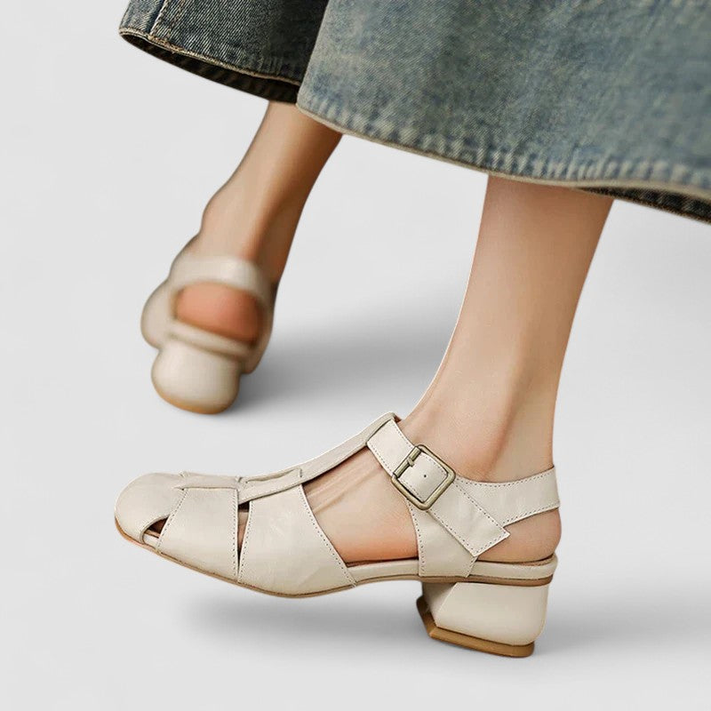 Sadie | Leather Mary Jane Orthopedic Shoes