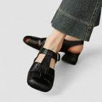 Sadie | Leather Mary Jane Orthopedic Shoes