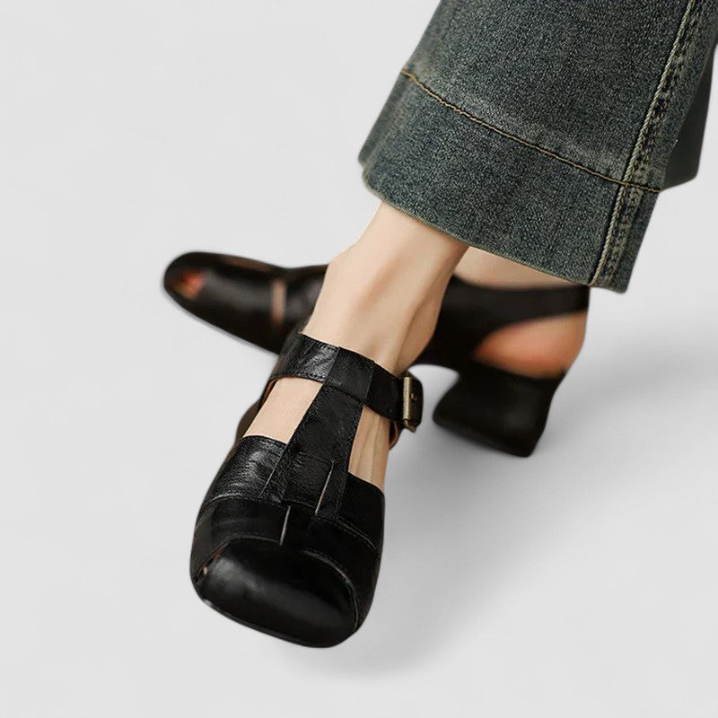 Sadie | Leather Mary Jane Orthopedic Shoes