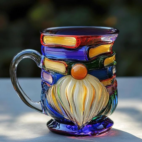 Artisan 3D Mug Perfect for Book Enthusiasts