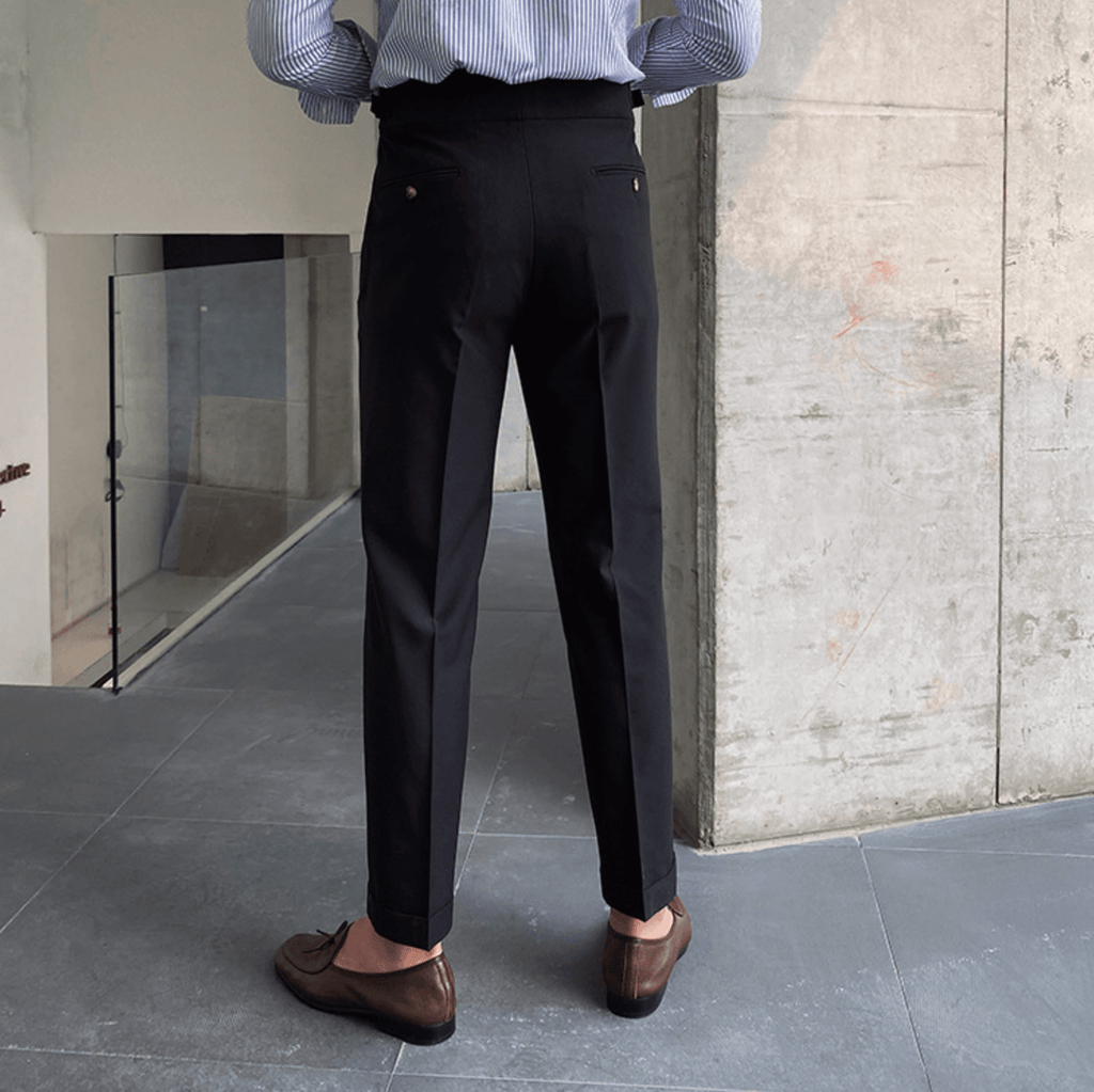 Edward | Elegant High-Waisted Pants