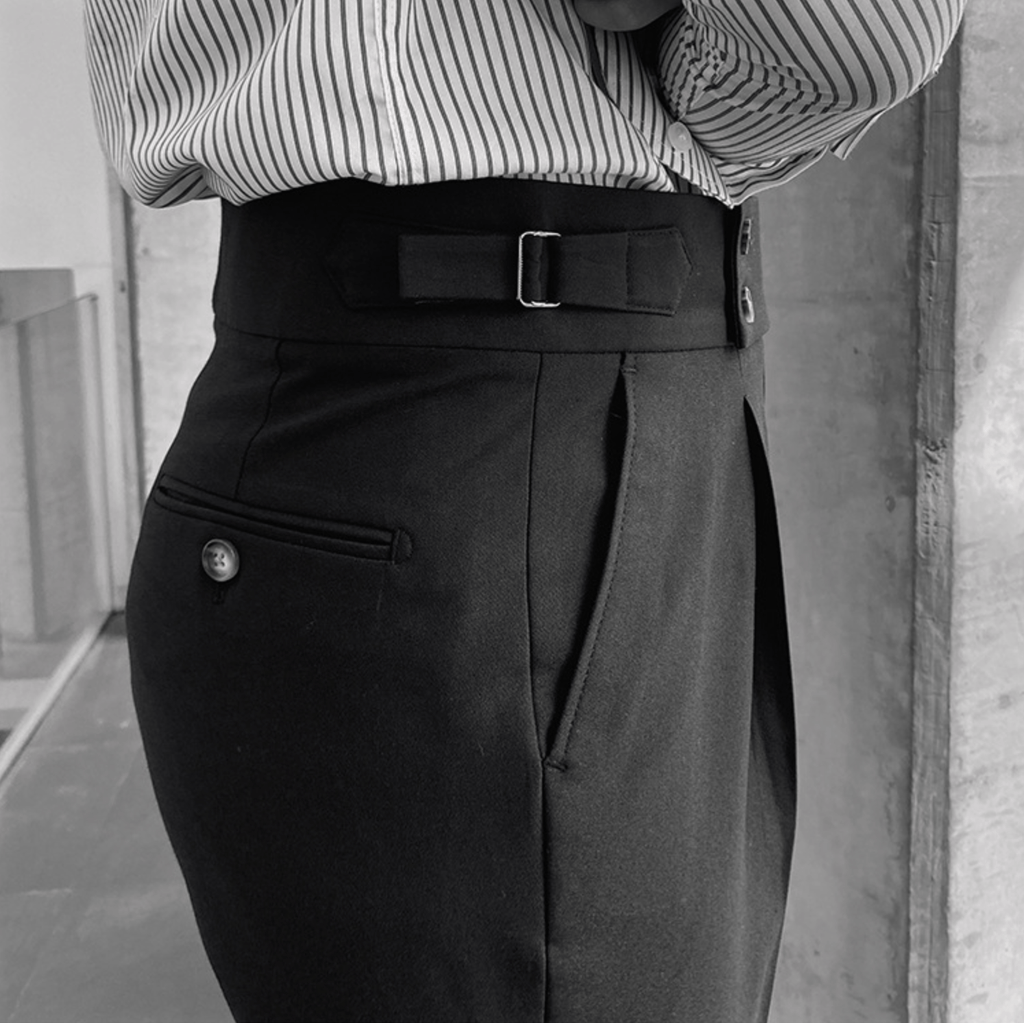 Edward | Elegant High-Waisted Pants