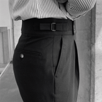 Edward | Elegant High-Waisted Pants