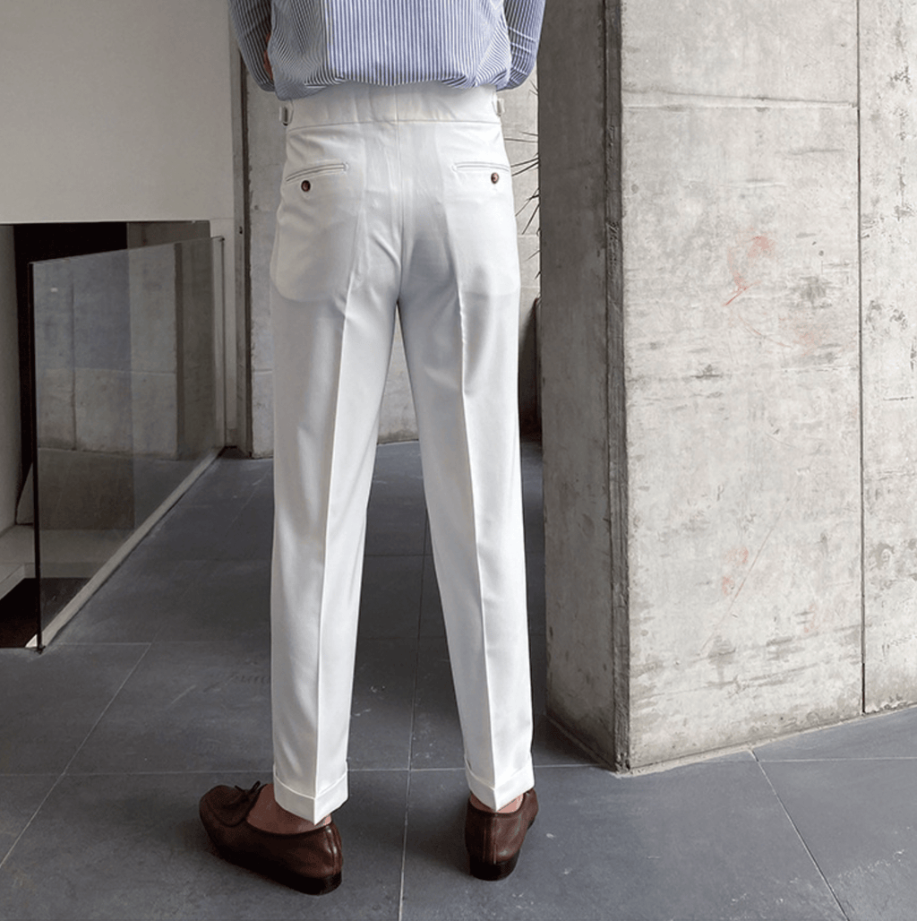 Edward | Elegant High-Waisted Pants