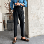 Edward | Elegant High-Waisted Pants