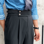 Edward | Elegant High-Waisted Pants