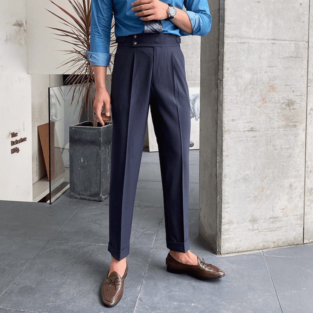 Edward | Elegant High-Waisted Pants