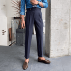 Edward | Elegant High-Waisted Pants