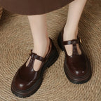 Aria | T-Bar Shoes with Vintage Charm