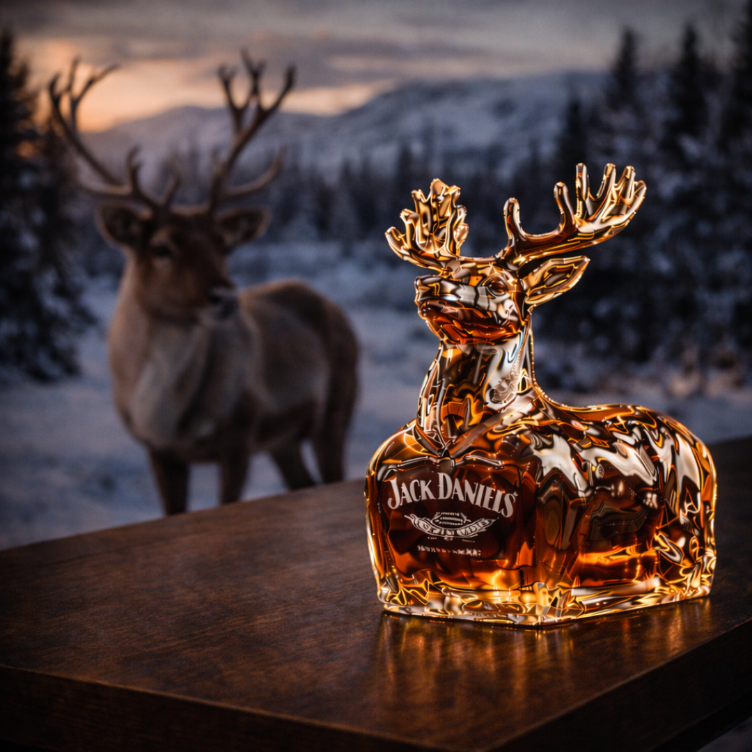 Jack Daniel's Snowman Edition Whisky Bottle