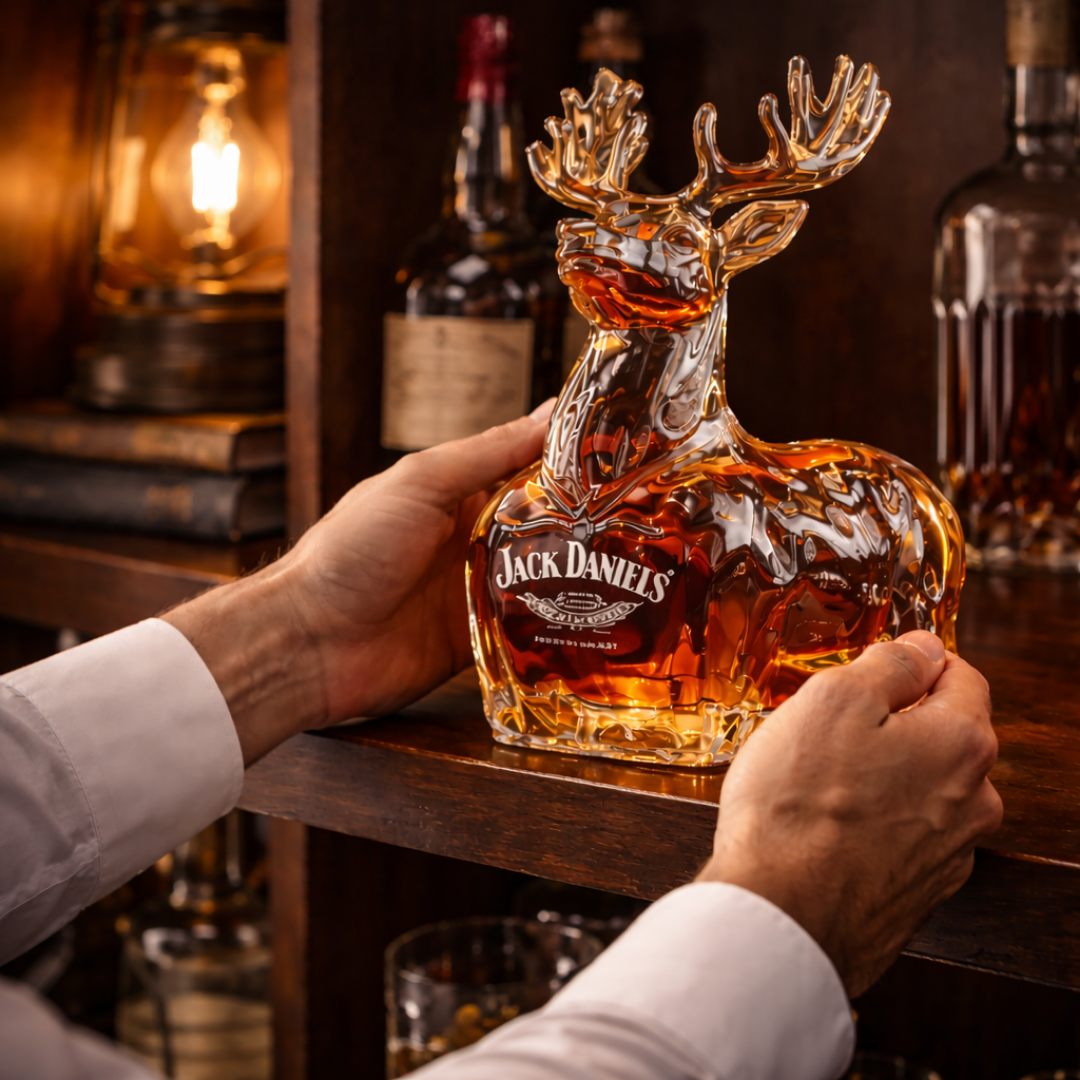 Jack Daniel's Snowman Edition Whisky Bottle