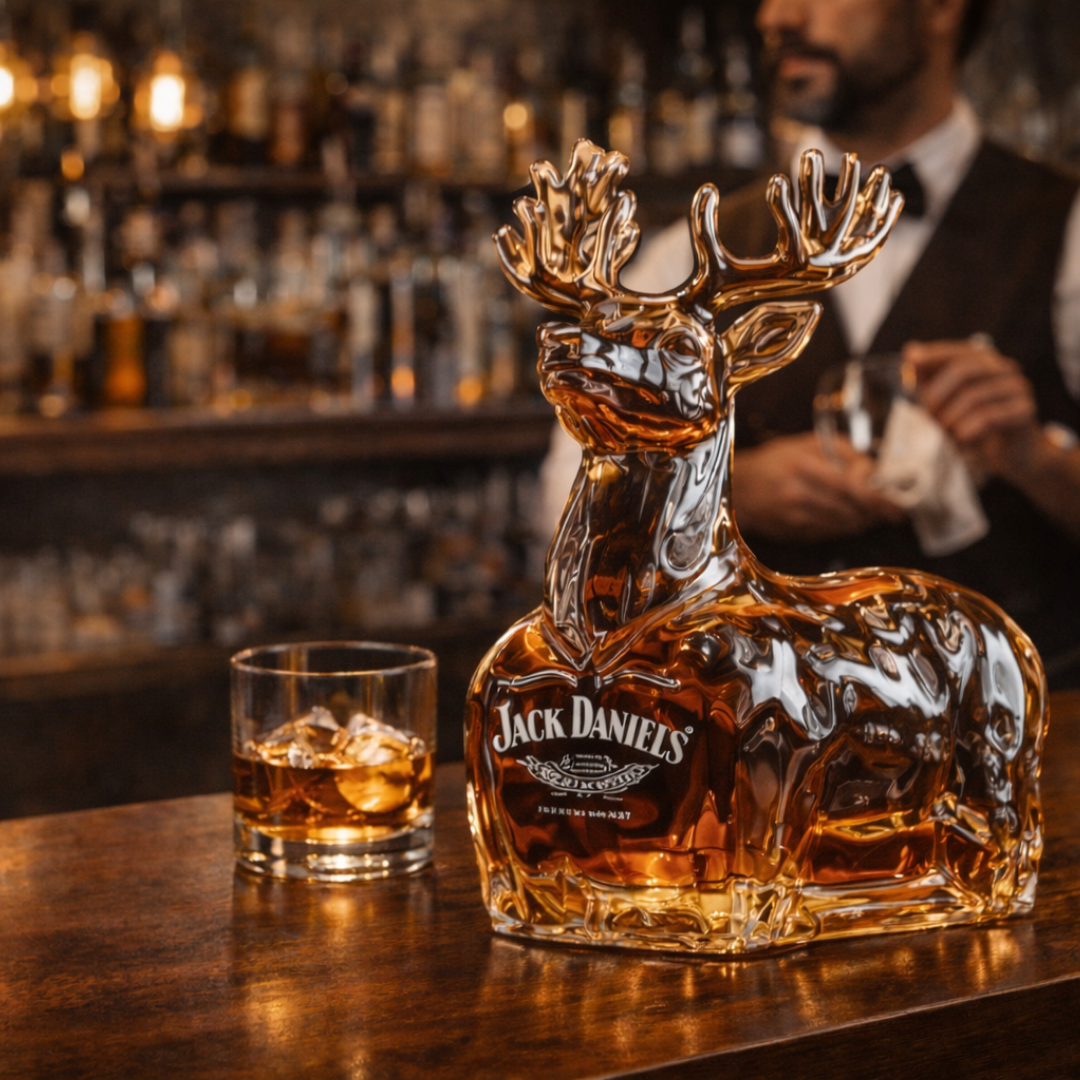 Jack Daniel's Snowman Edition Whisky Bottle