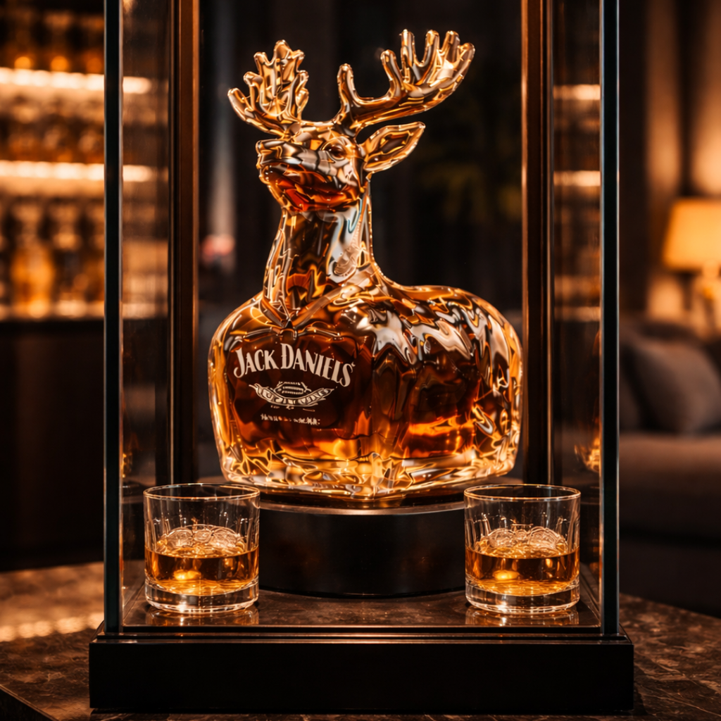 Jack Daniel's Snowman Edition Whisky Bottle