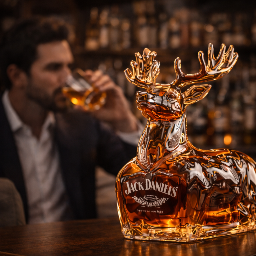 Jack Daniel's Snowman Edition Whisky Bottle