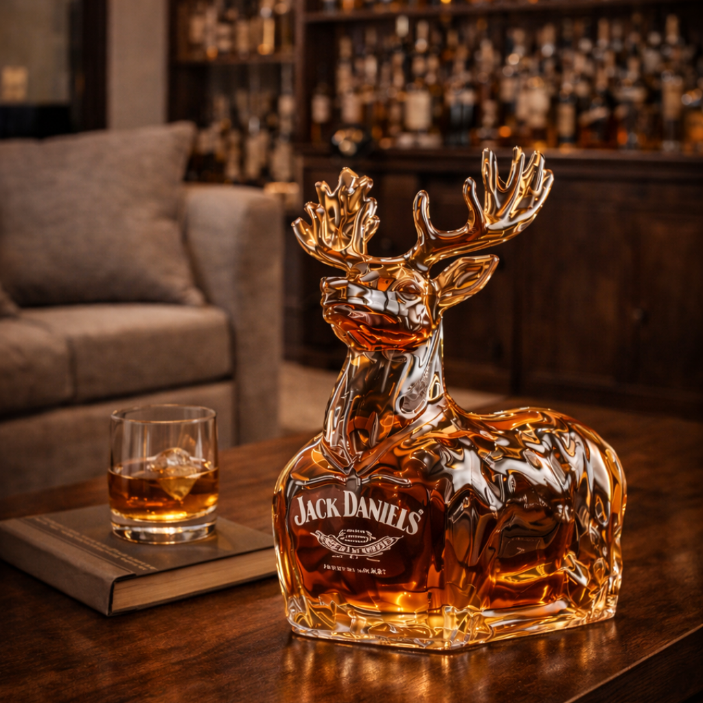 Jack Daniel's Snowman Edition Whisky Bottle