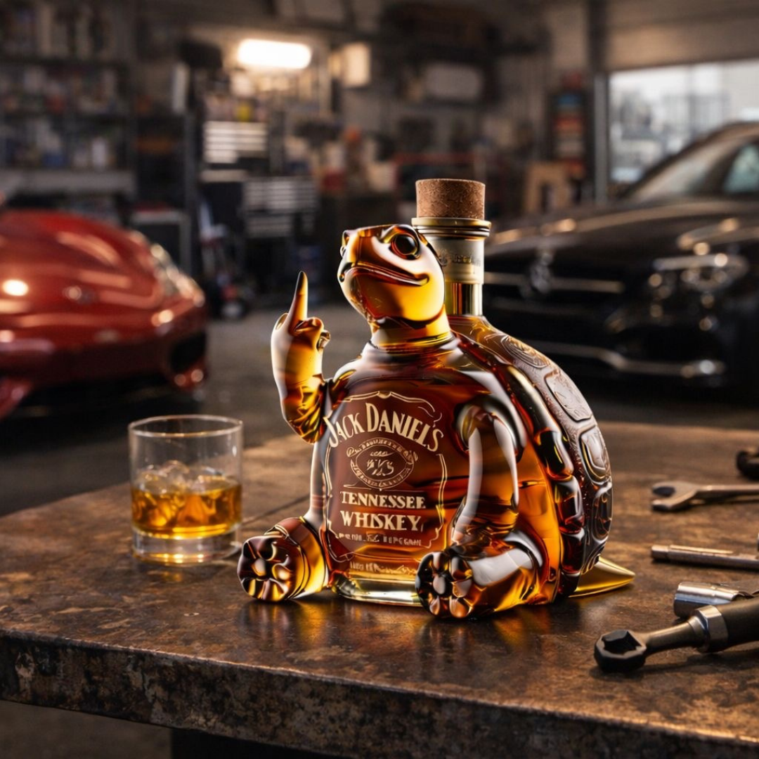 Jack Daniel's Turtle Edition Whisky Bottle