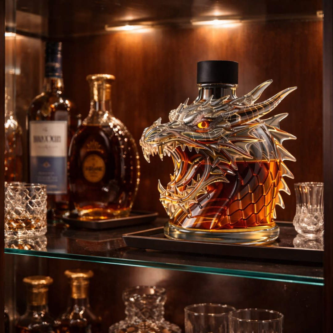 Draak Edition Whiskey Bottle