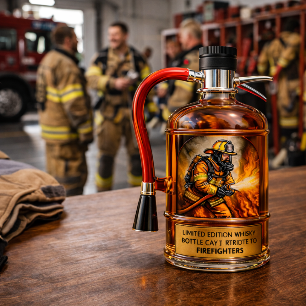 Whiskey Bottle - Firefighter's Edition