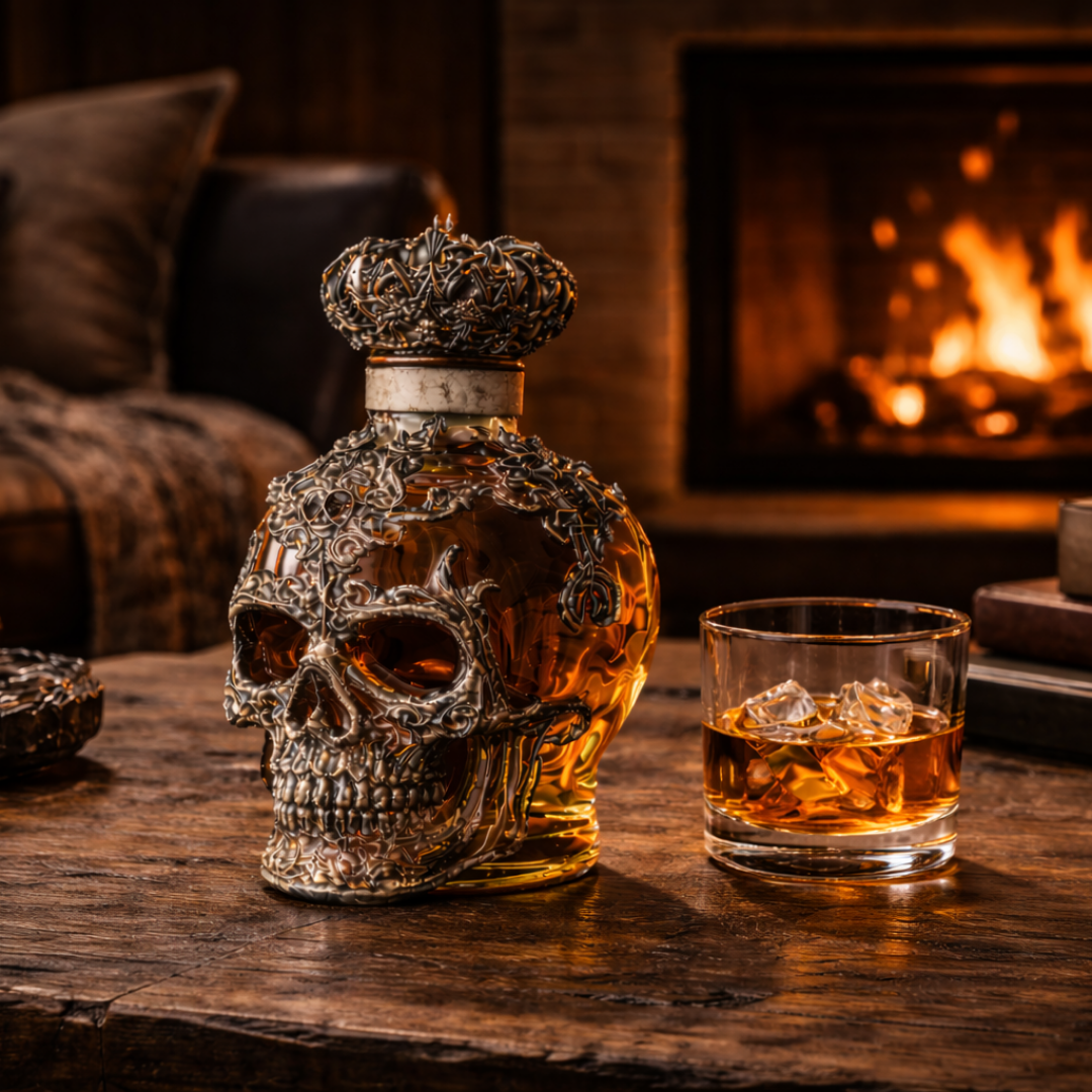 Skull Edition Whiskey Bottle