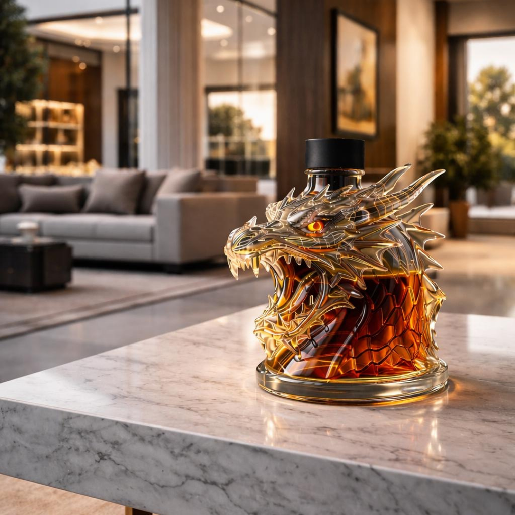 Draak Edition Whiskey Bottle