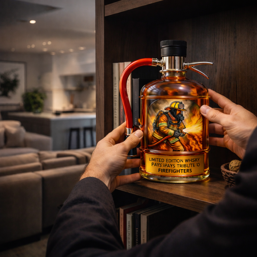 Whiskey Bottle - Firefighter's Edition