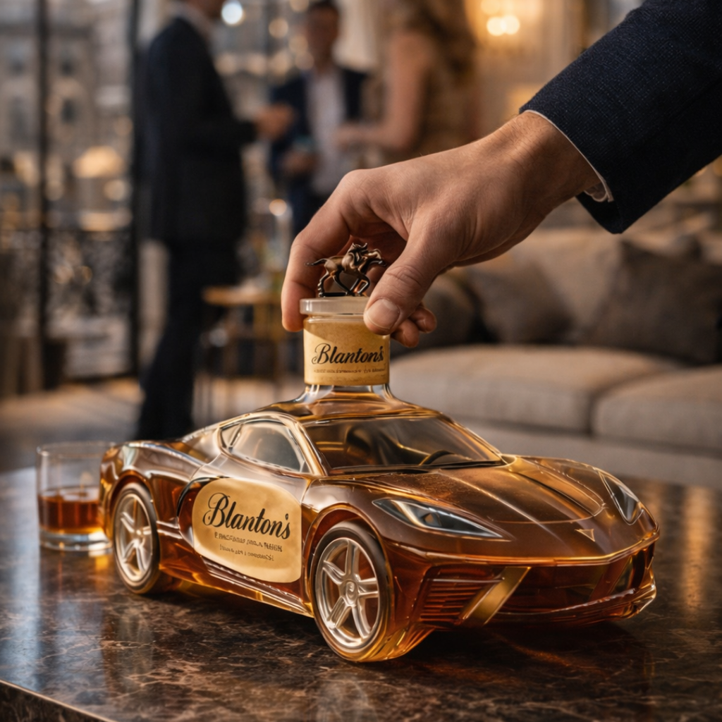 Corvette Edition Whisky Bottle