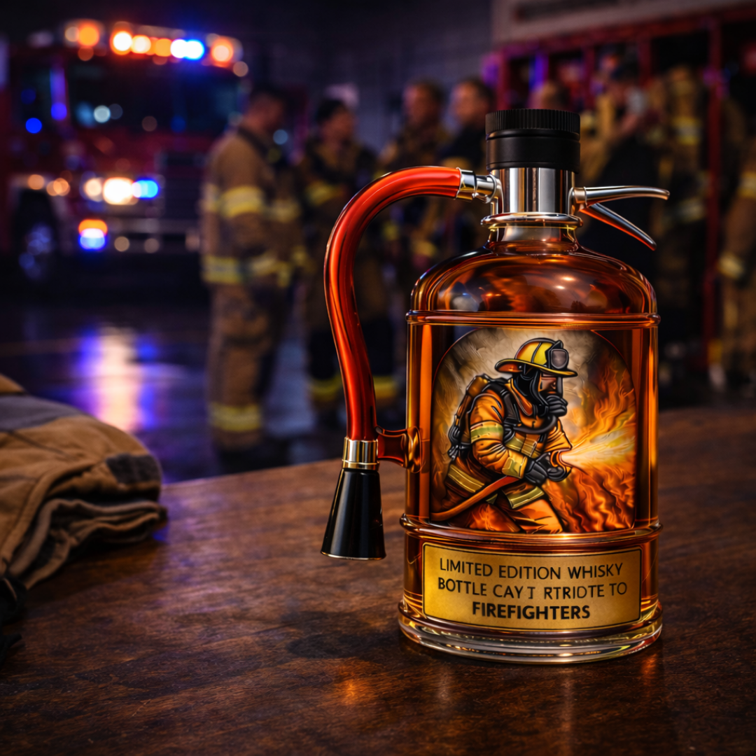 Whiskey Bottle - Firefighter's Edition