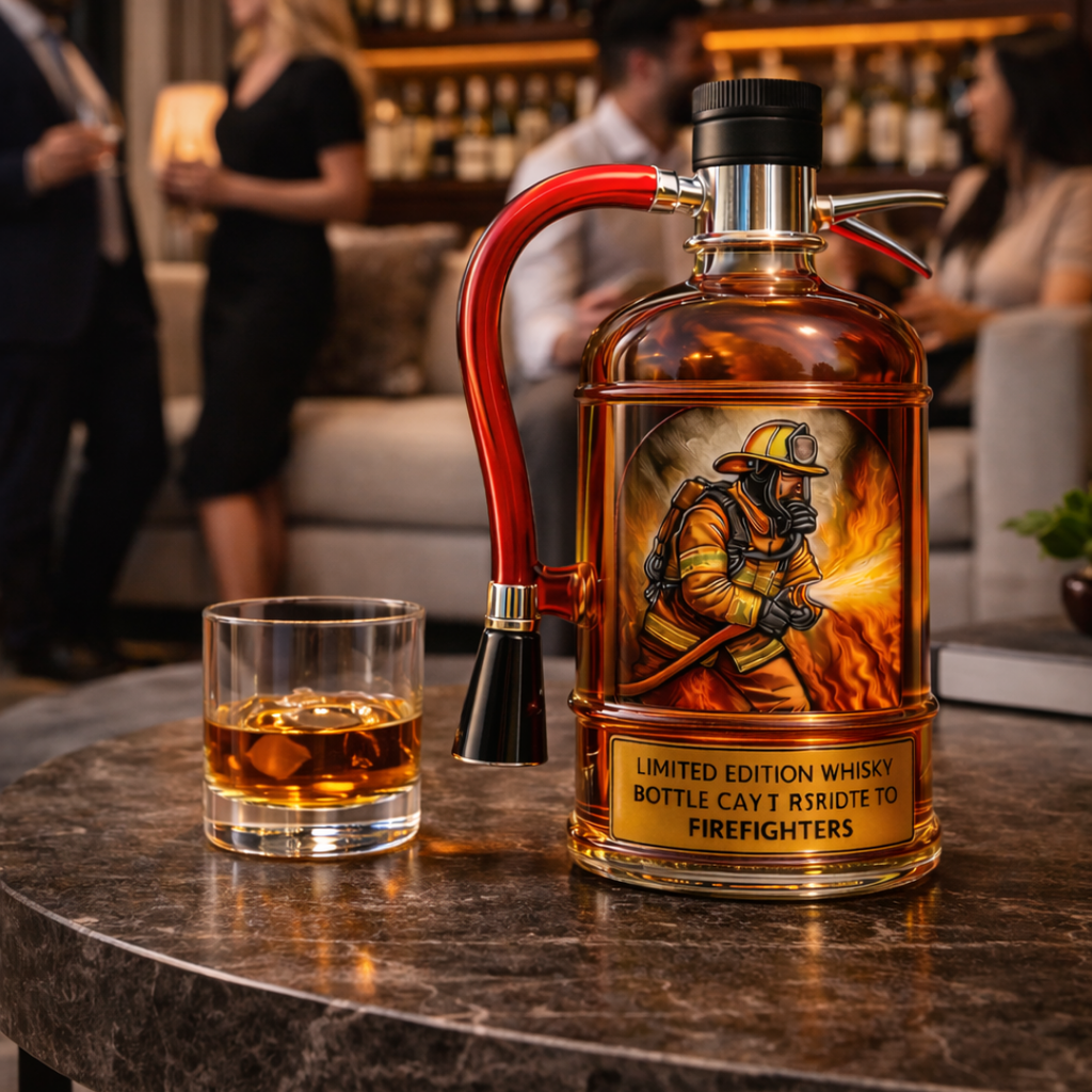 Whiskey Bottle - Firefighter's Edition